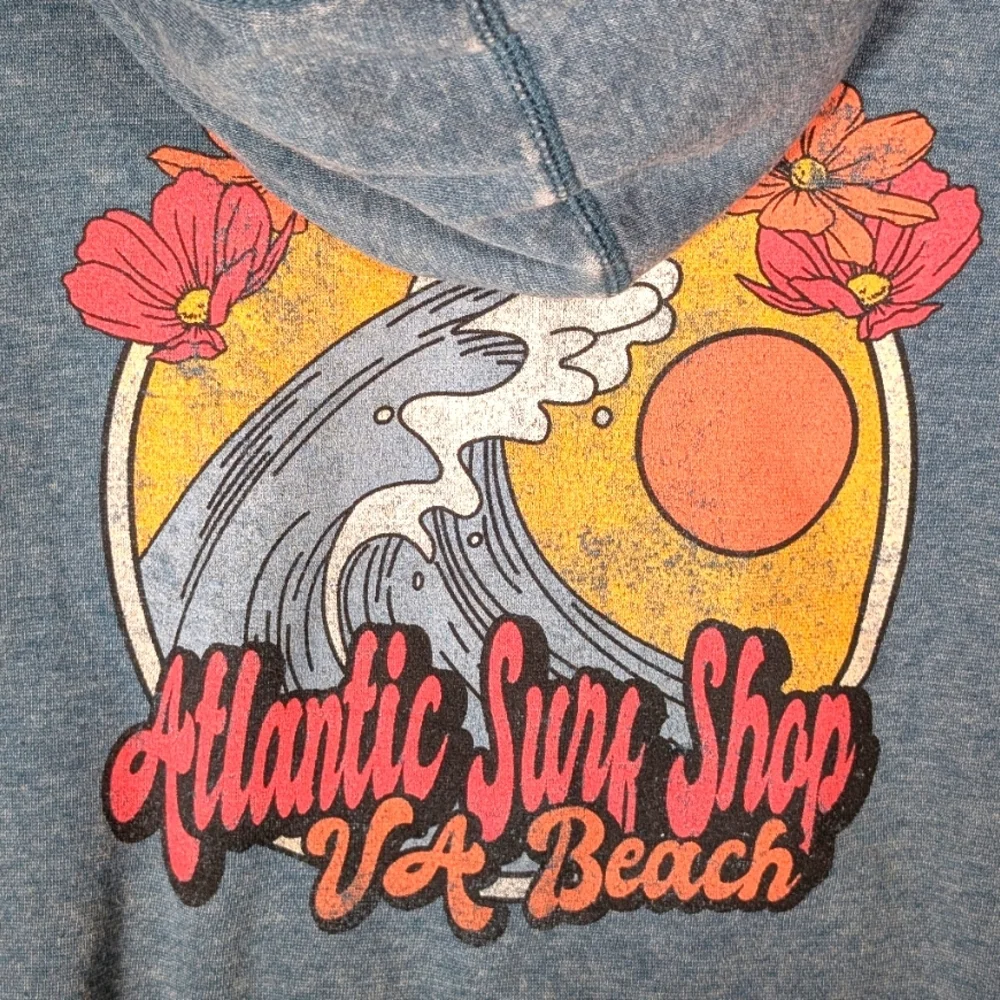Blue 84 Virginia Beach Zip-Up Hoodie L - Picture 5 of 5